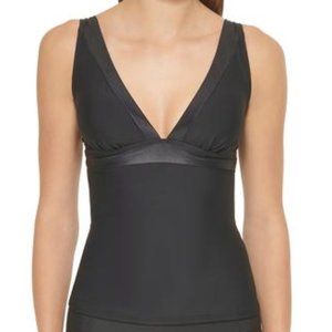 DKNY Tankini Top Size  Black